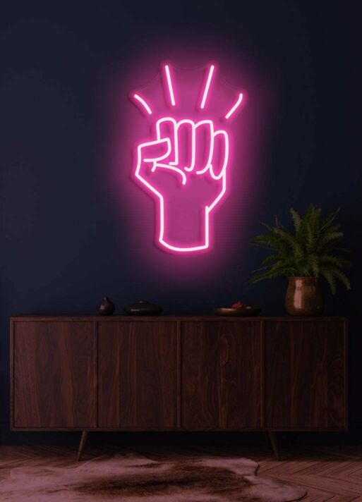 Power Neon Empowerment in Bold and Bright Form