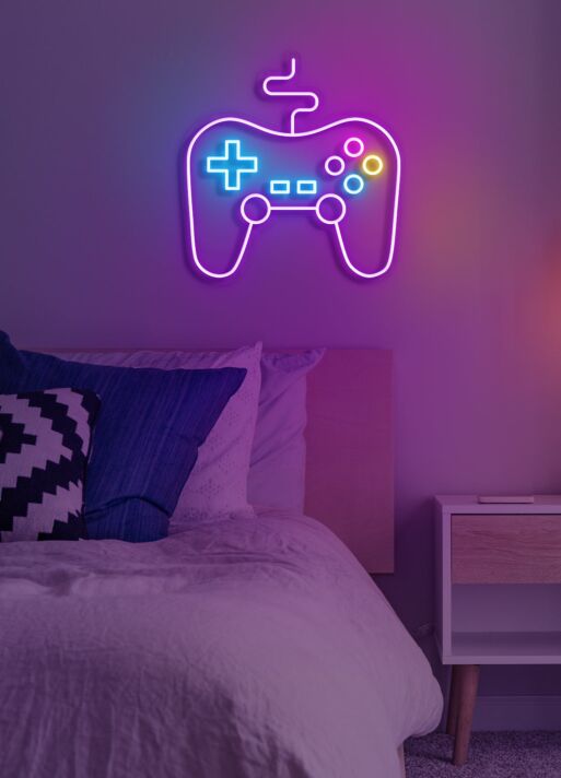 Controller Neon Essential Gaming Accessory Brought to Life in Neon