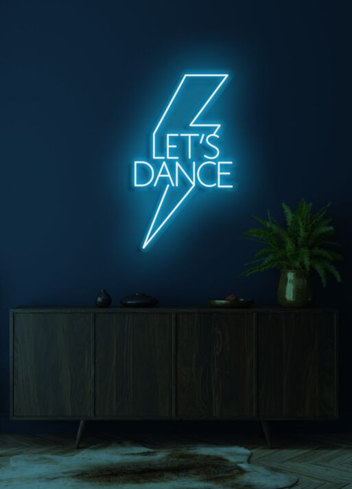 Customize Let's dance Neon Rhythm for Dance Floors