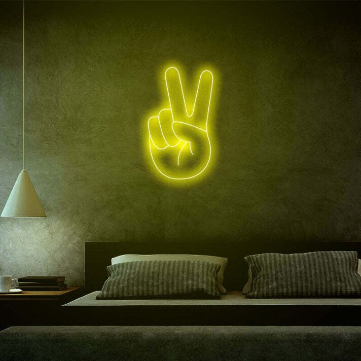 Peace Party Soothing Neon for Calm Environments
