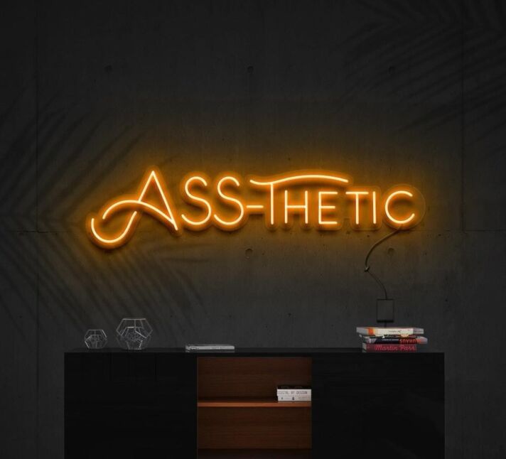 Aesthetic Enhance Your Space with Minimalist Neon Elegance