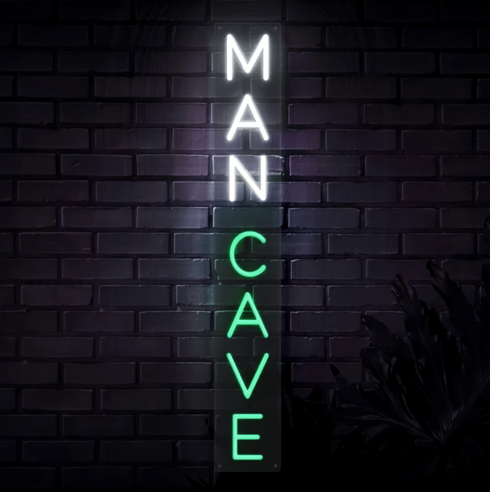 Man Cave LED Neon Sign: Transform Your Space with Masculine Vibes