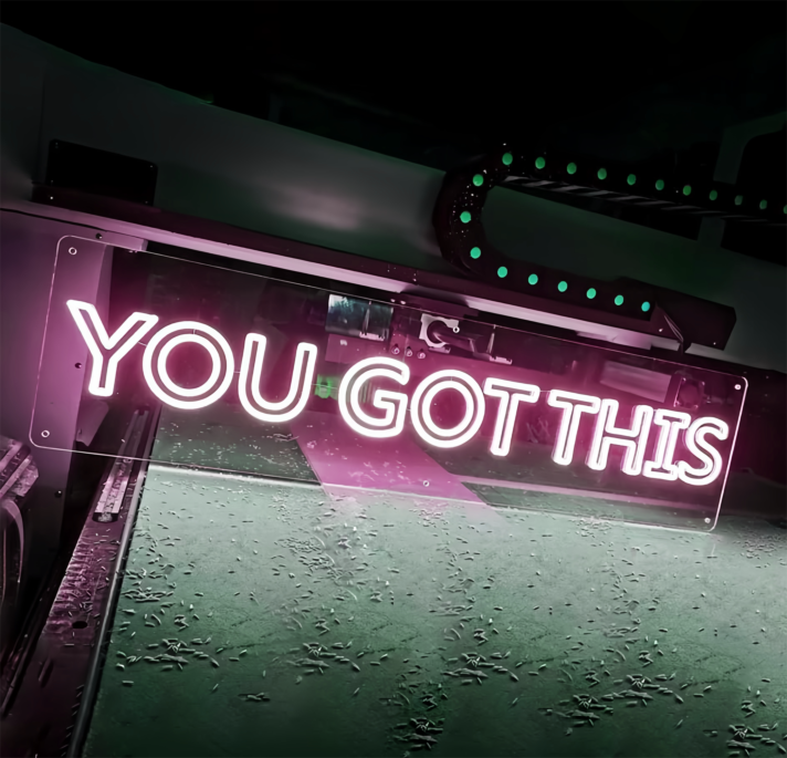 You Got This: Shine Bright with Neon Confidence