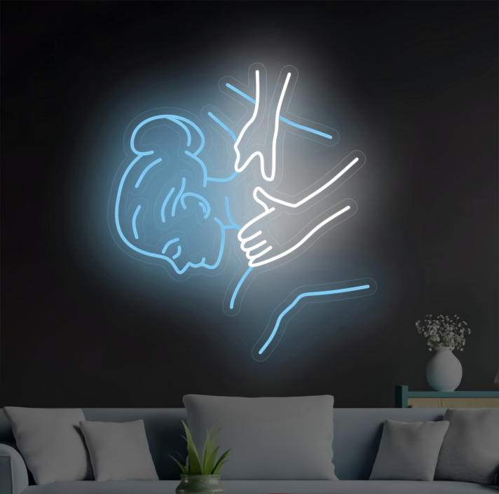 Massage: Light Up Your Space with Neon Relaxation