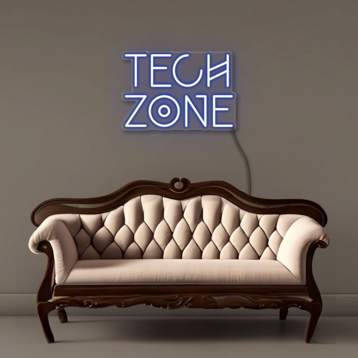 Tech Zone Neon Signs