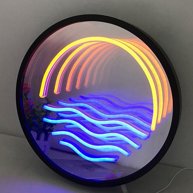 Radiant Sunrise 3D Mirror Effect