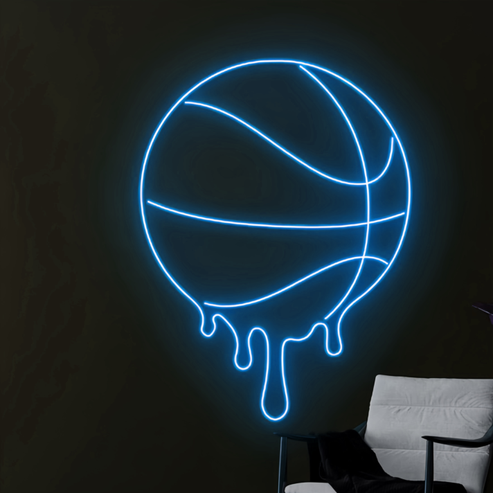Basketball Shape 1 Neon Sign