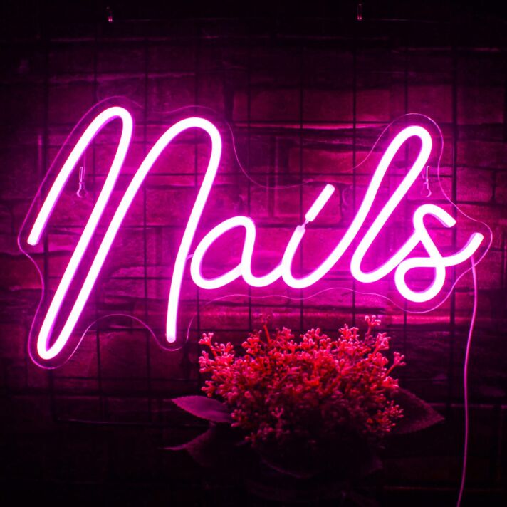 Nail Salon Neon Sign