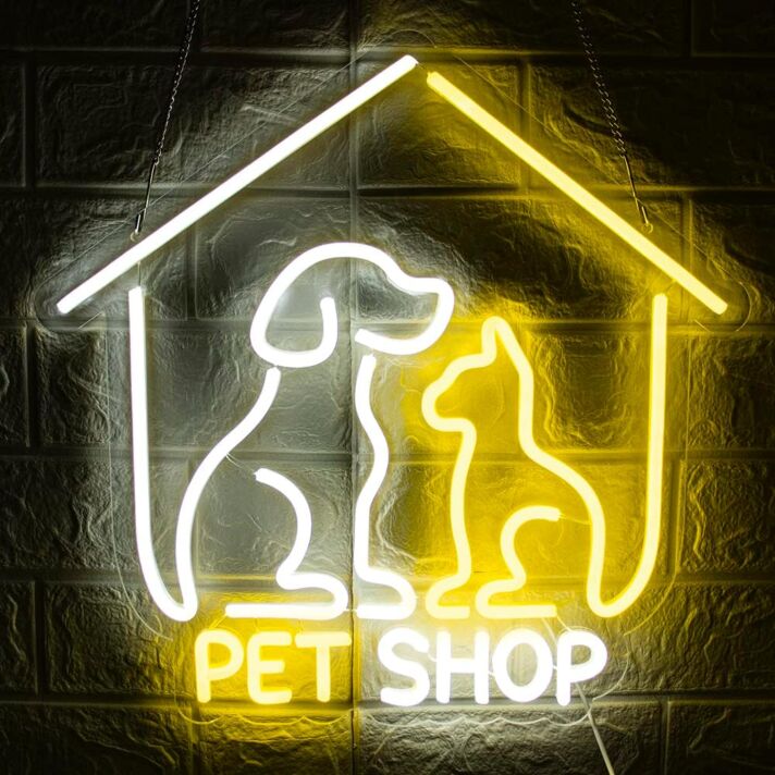 Customize PET SHOP Neon Sign