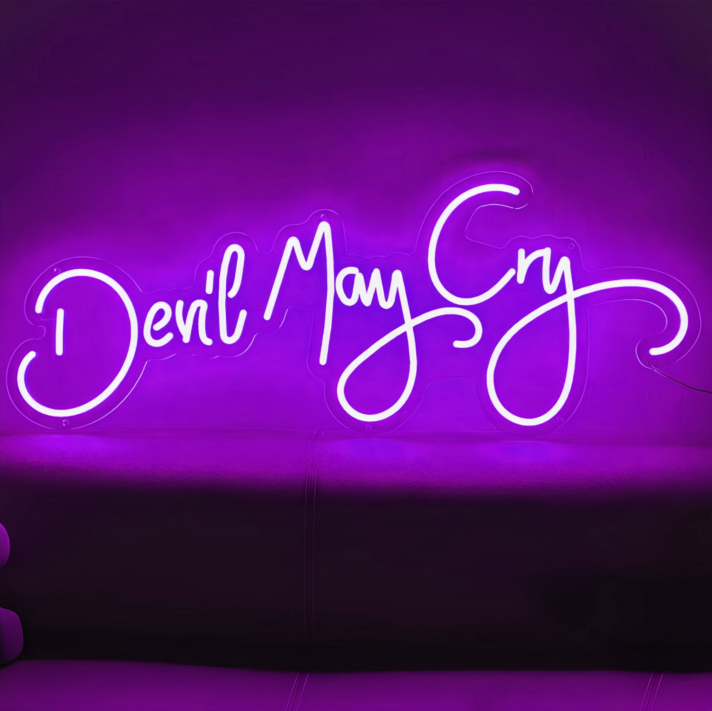 Demonic Delight Neon Sign