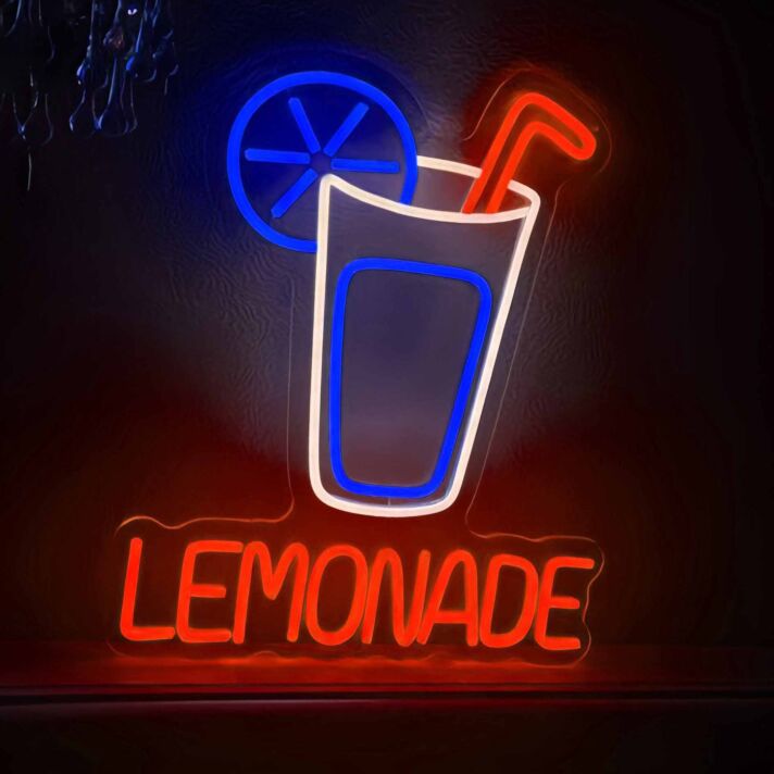 LEMONADE Juice Bar Neon Sign