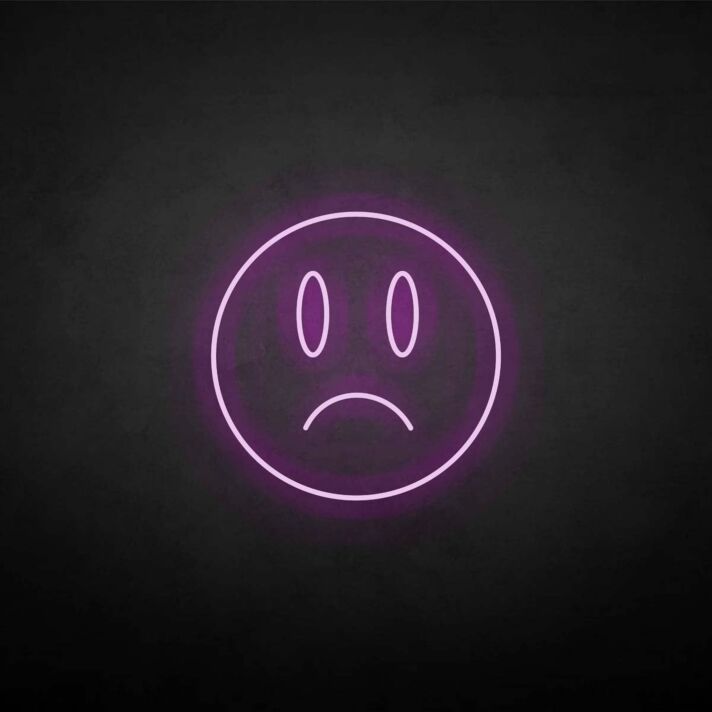 'Wry Smile' neon sign
