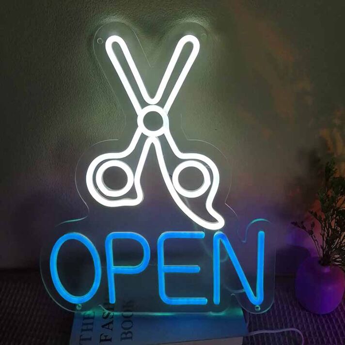 Customize Unique Barbershop Creative Neon Sign