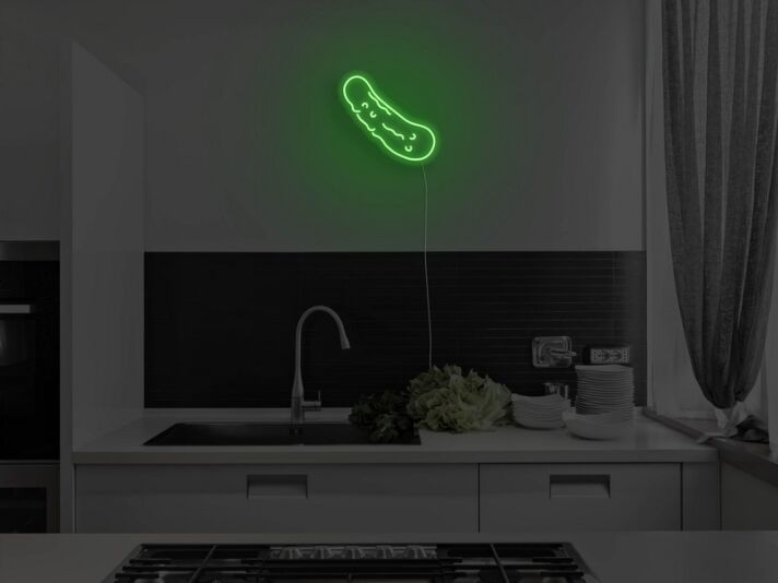 Pickle Neon Sign for Fun and Whimsical Spaces