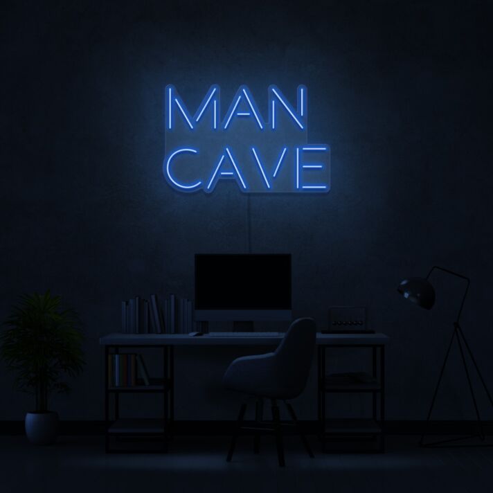 Man Cave Neon Sign for Personal and Relaxing Spaces