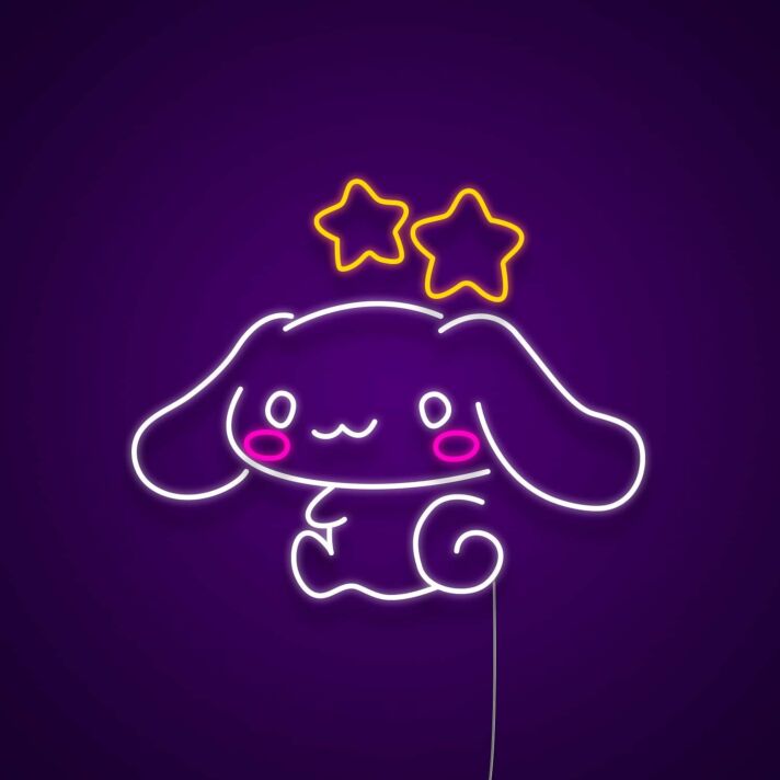 Cinnamoroll Neon Sign for Cute and Playful Spaces