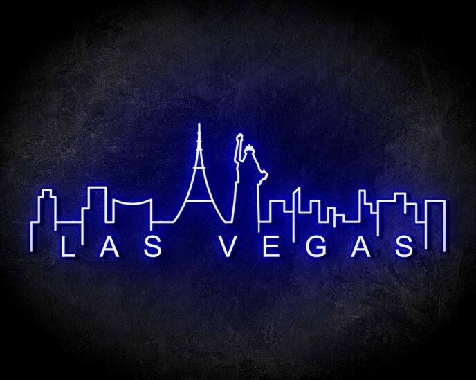 LED Neon Signs Las Vegas Wall Decor for City and Cultural Decor