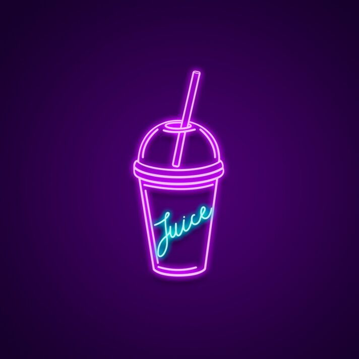 Juice Bar Neon Sign for Refreshing and Fun Spaces