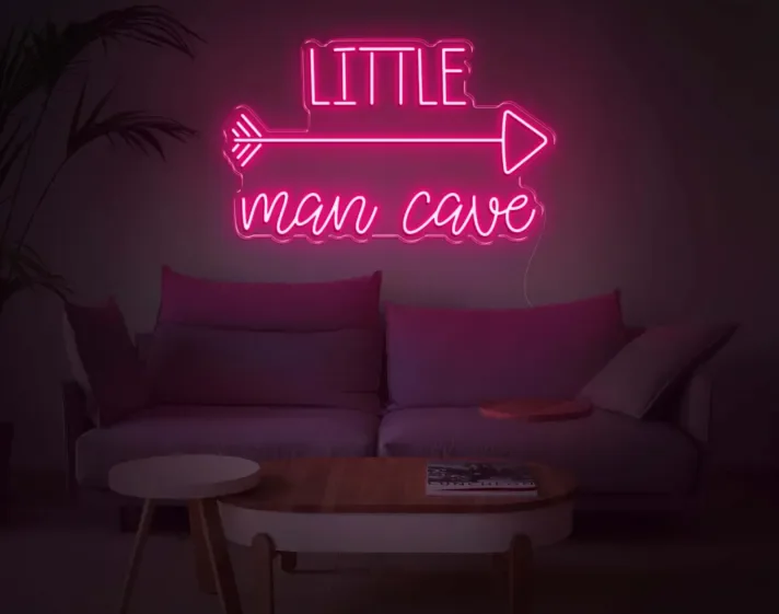Little Man Cave Neon Sign