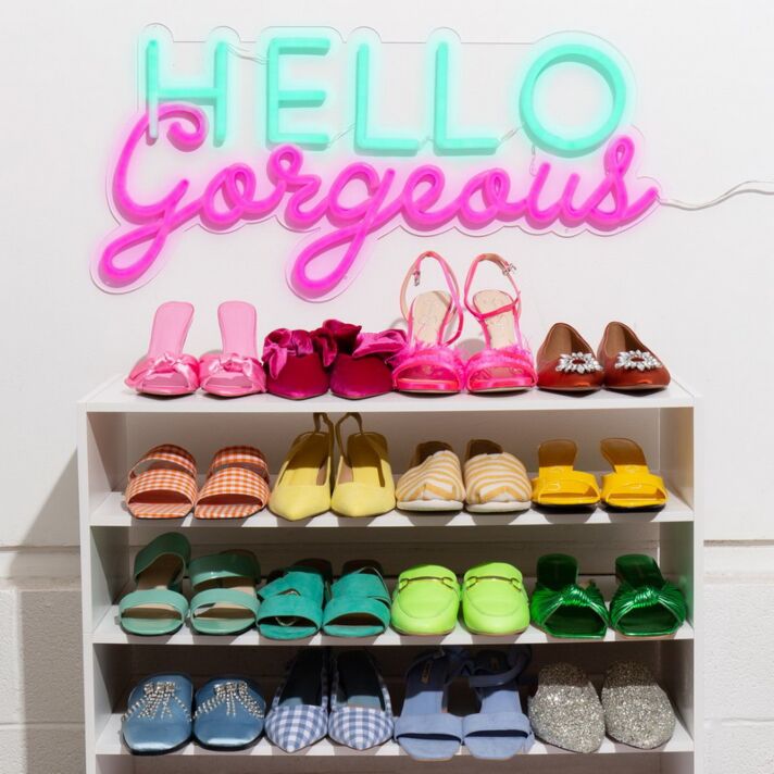 Hello Gorgeous Neon Sign for a welcoming touch in any home