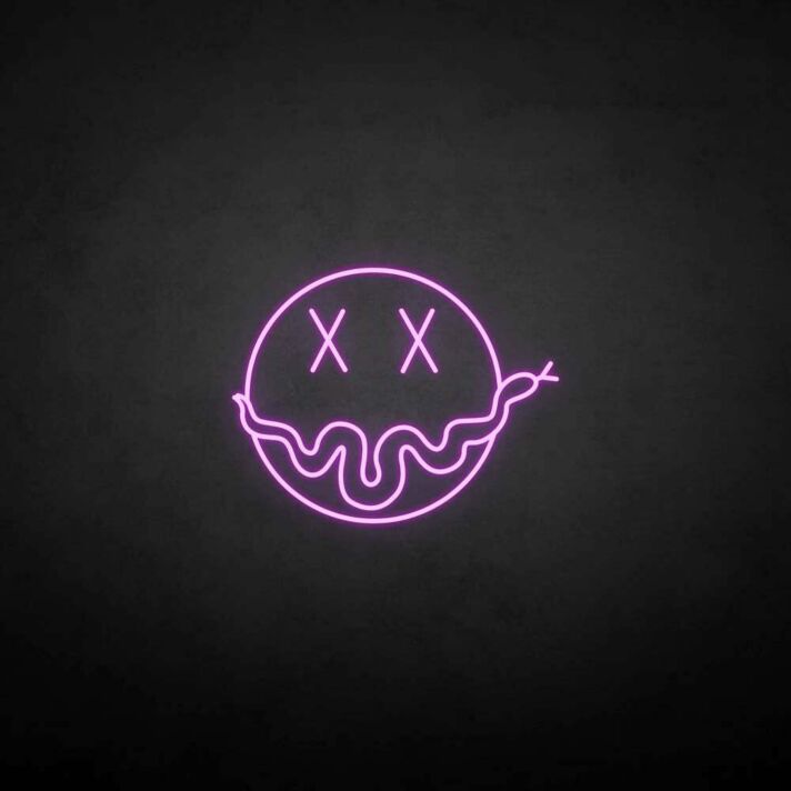 'Intoxication' neon sign