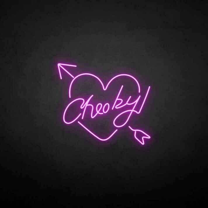 Customize  'Cheoby' neon sign
