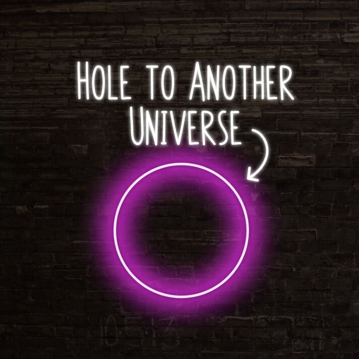 Teleportation Device Neon Sign for sci-fi and adventurous decor