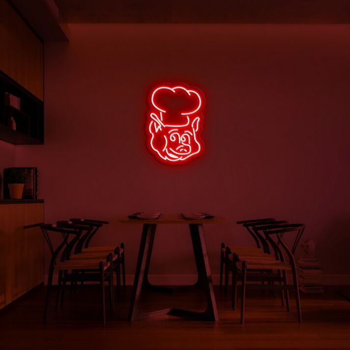Oink Neon Sign perfect for farm-themed decor