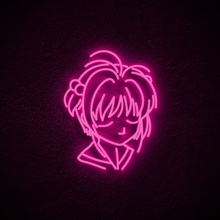 Sakura Kinomoto Neon Sign for Anime Lovers