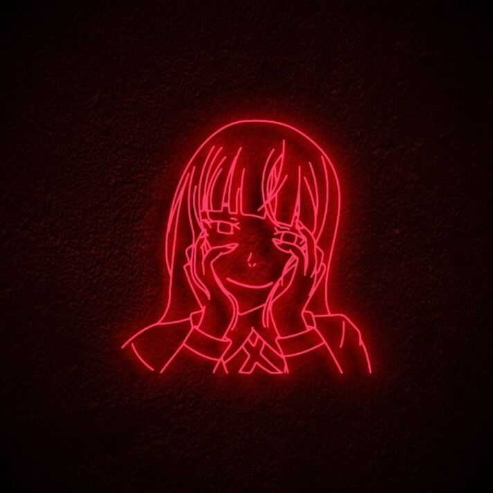 Yumeko Neon Sign for Anime Enthusiasts