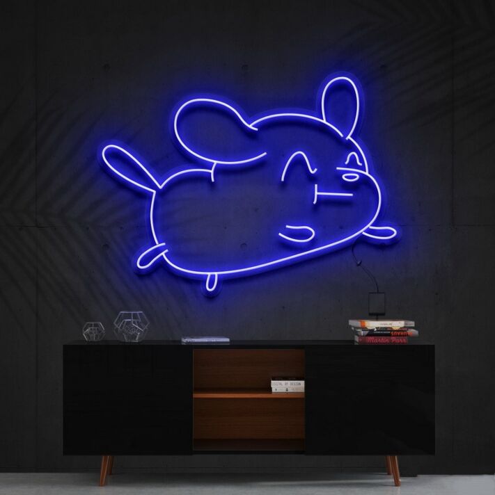 Cartoon Puppy Neon Sign for Kids and Pet Lovers