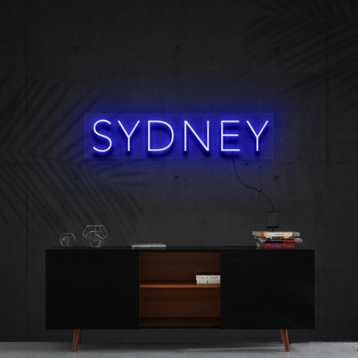 Sydney Neon Sign for Travel Lovers