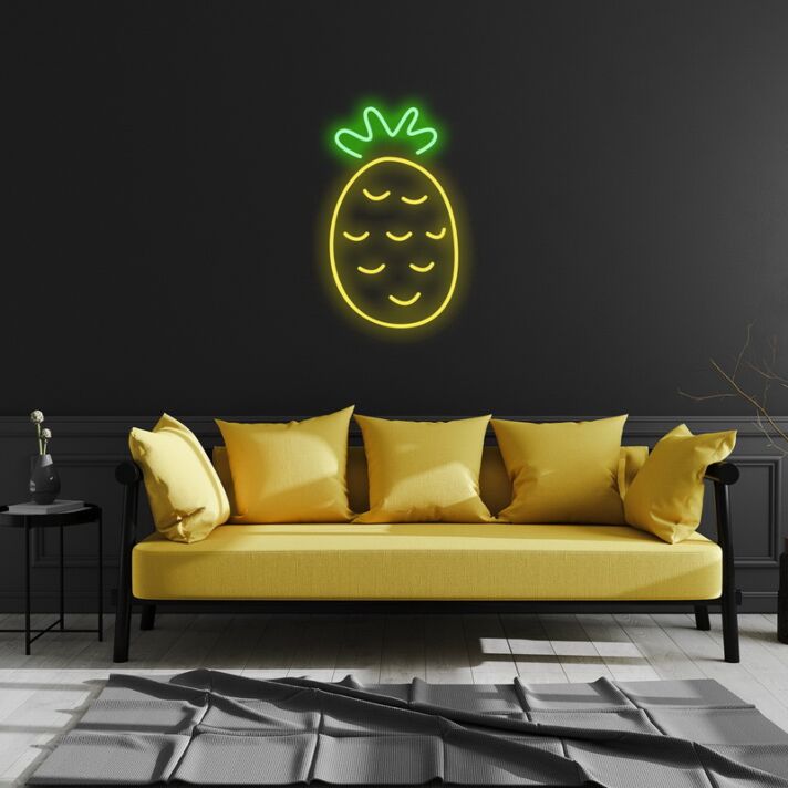 Pineapple Neon Sign v2 Add a tropical touch to your home