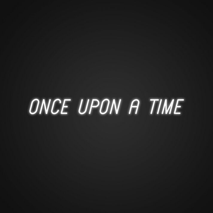 Once Upon A Time Neon Sign Add a fairytale touch to any room