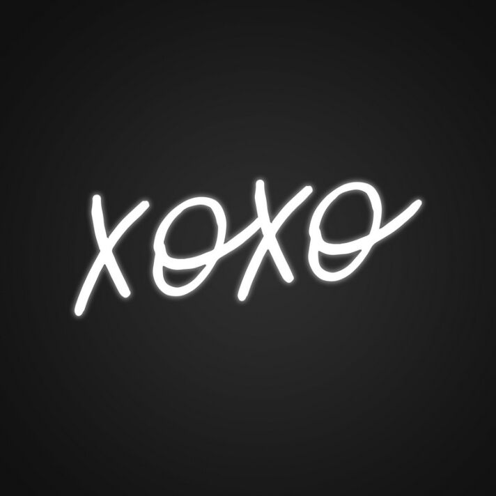 Xoxo Custom Neon Sign v2 Show your love with this xoxo sign