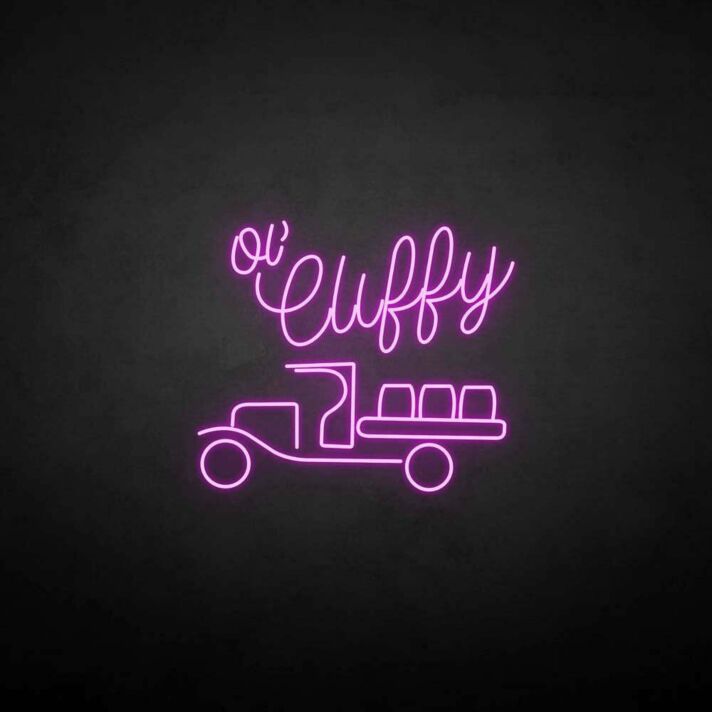 'Truck' neon sign