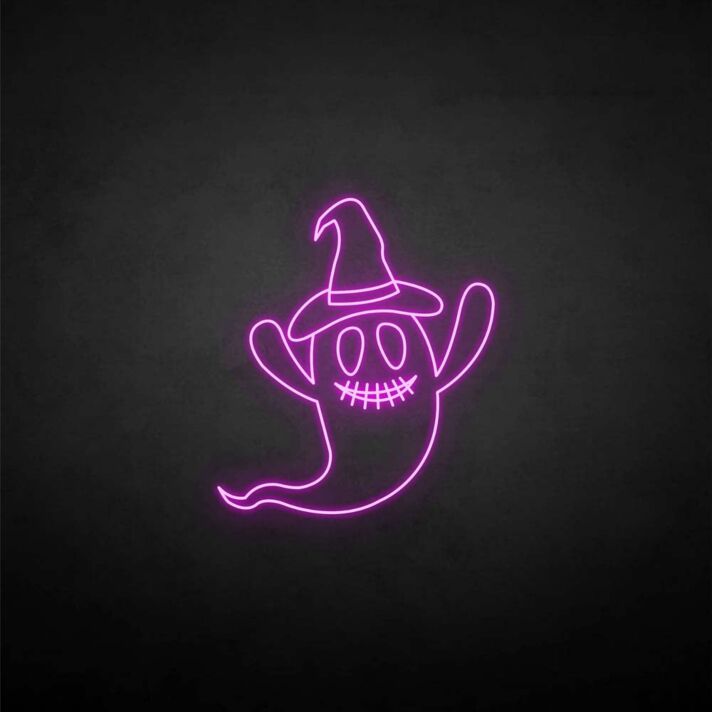'Ghost' neon sign