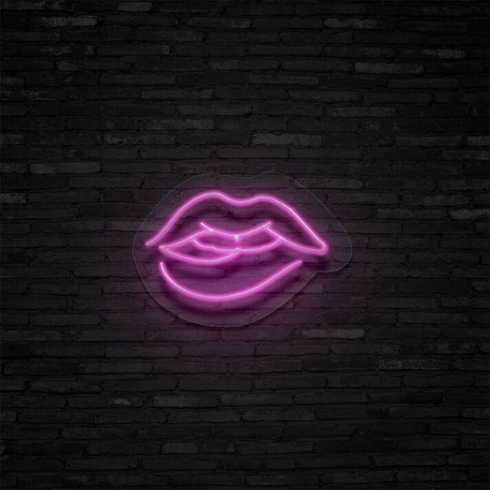 Lips Neon Sign Add a stylish and romantic touch