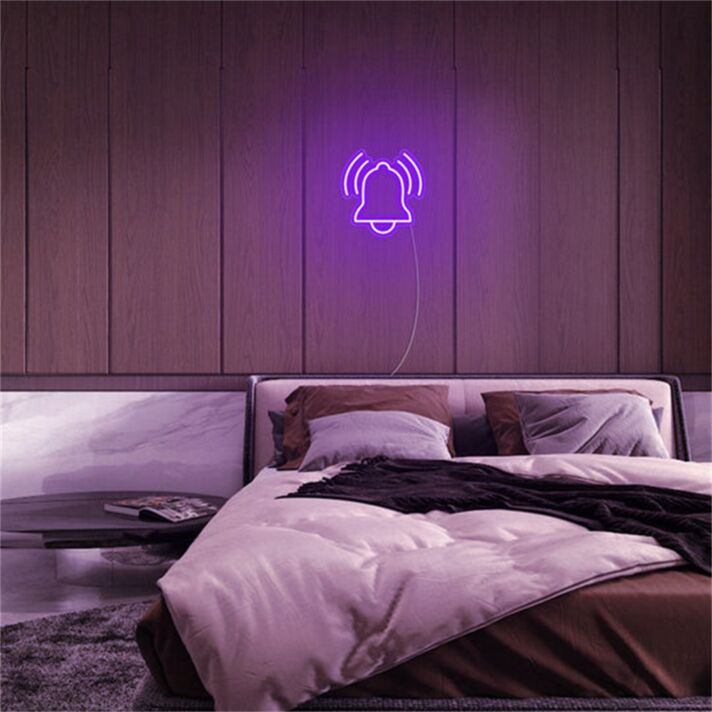 Enhance Your Bedroom, Office, or Party Ambiance with the Versatile Alarm Clock LED Neon Sign.
