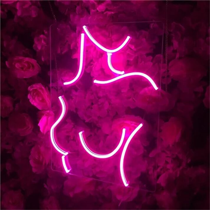 Brighten Up Your Space: Perfect for Home Decor, Yoga Studios, and Wellness Centers with Body Aesthetics LED Neon Sign.