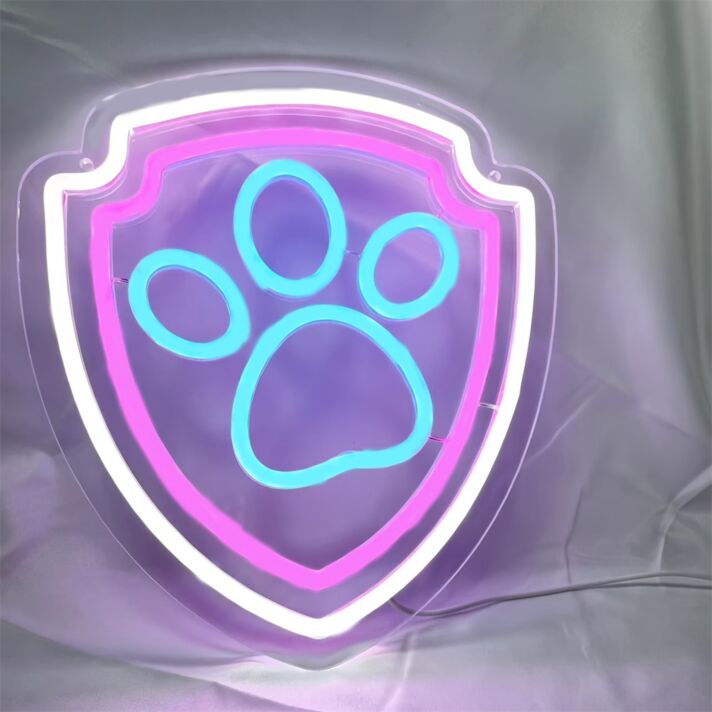 Brighten Up Your Space: Claw LED Neon Sign Light, Perfect for Bars, Weddings, and Home Decorations.