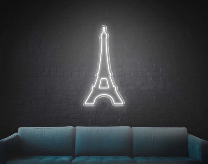 Eiffel Tower Neon Sign