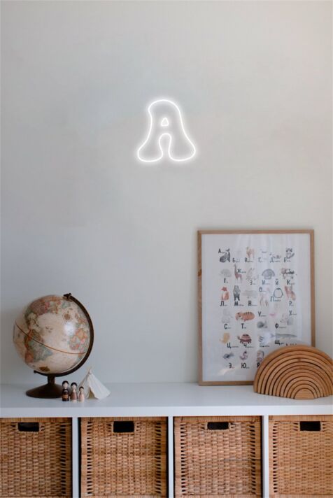 Brighten Your Celebrations: Customized A LED LED Neon Light Letter for Weddings, Birthdays, and Home Decor