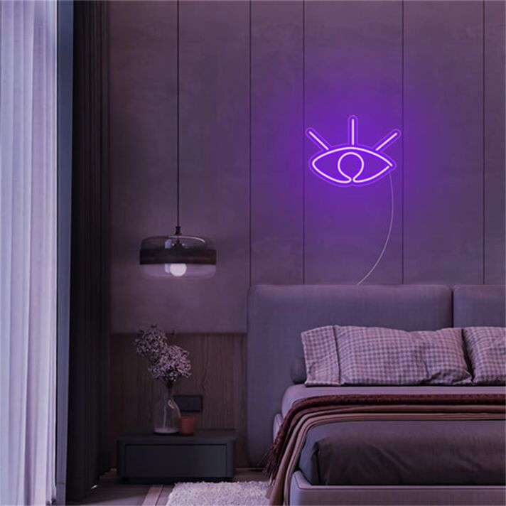 Brighten Up Your Space: Eye LED Neon Sign for Bars, Weddings, and Home Décor