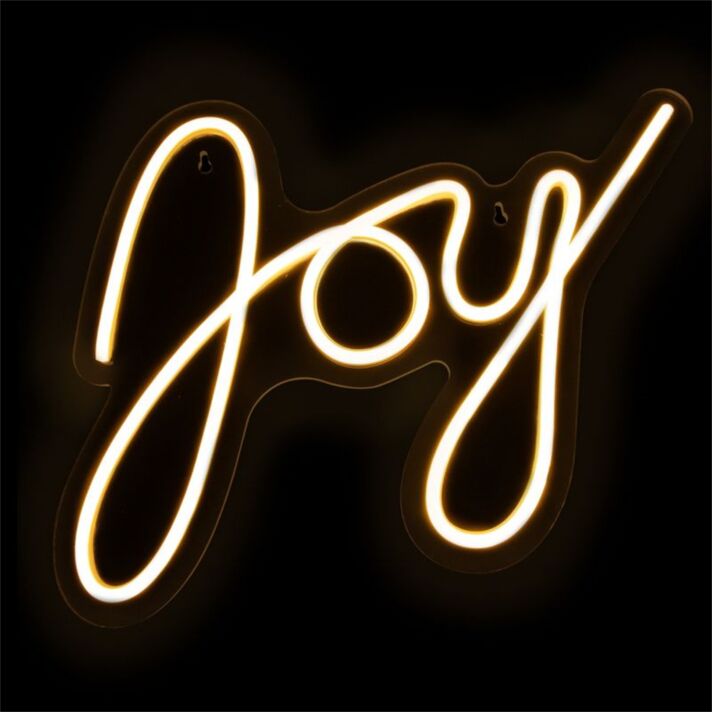 Brighten Up Your Home, Office, and Special Occasions with Joy Style LED Neon Sign.