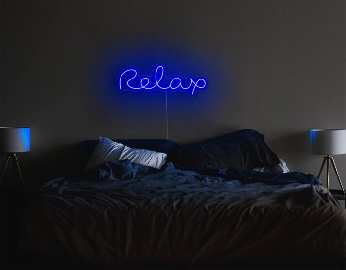 Brighten Up Your Space: Perfect for Home Ambiance, Offices, and Special Events with LED Relax LED Neon Light.