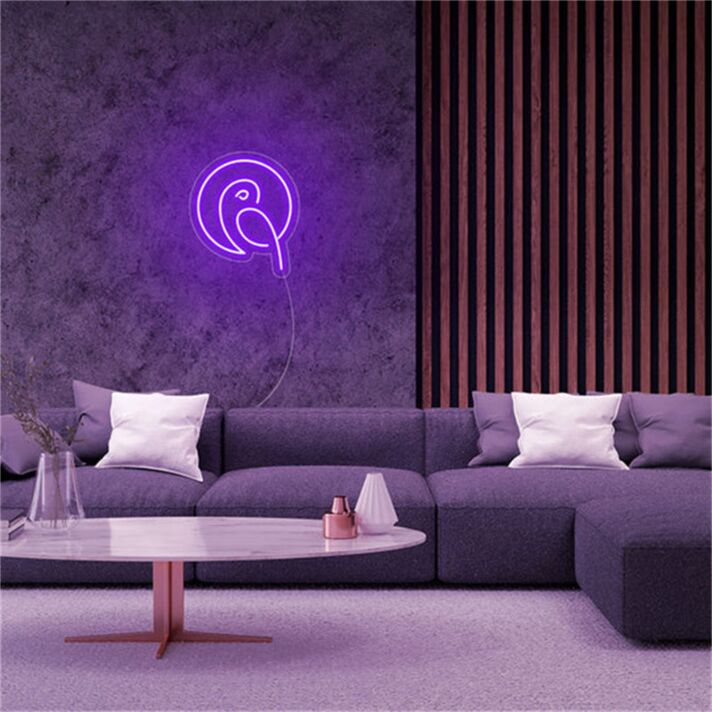 Brighten Your Space: Parrot LED Neon Sign - Perfect for Home Decor, Office Ambiance, and Vibrant Bar Settings