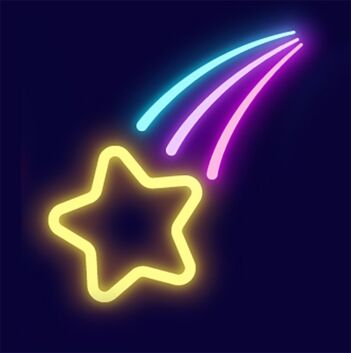 Brighten Your Space with Versatile Star LED Neon Wall Light - Perfect for Home Decor, Office Ambiance, Storefronts, Bars, and Memorable Weddings & Parties.