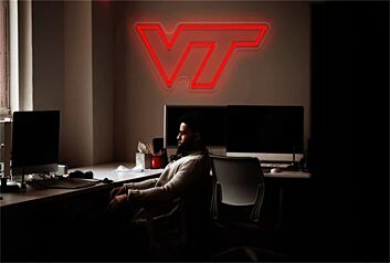 Brighten Up Your Game Day Celebrations and Home Bar with Virginia Polytechnic Institute LED Neon Sign.