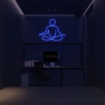 Brighten Up Your Yoga Studio, Home, or Wellness Space with the Versatile Yoga LED Neon Sign LED Neon Sign.